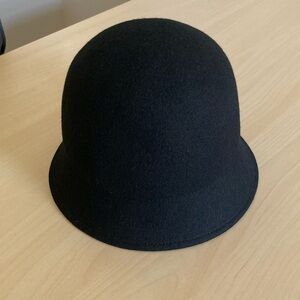 Black Wool Hat